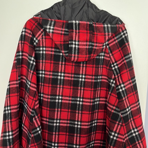 NASTY GAL | English Nights Cape Red Sz M - Picture 6 of 6